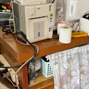 キッチンプリンター設置作業