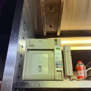 中古キッチンプリンター交換作業