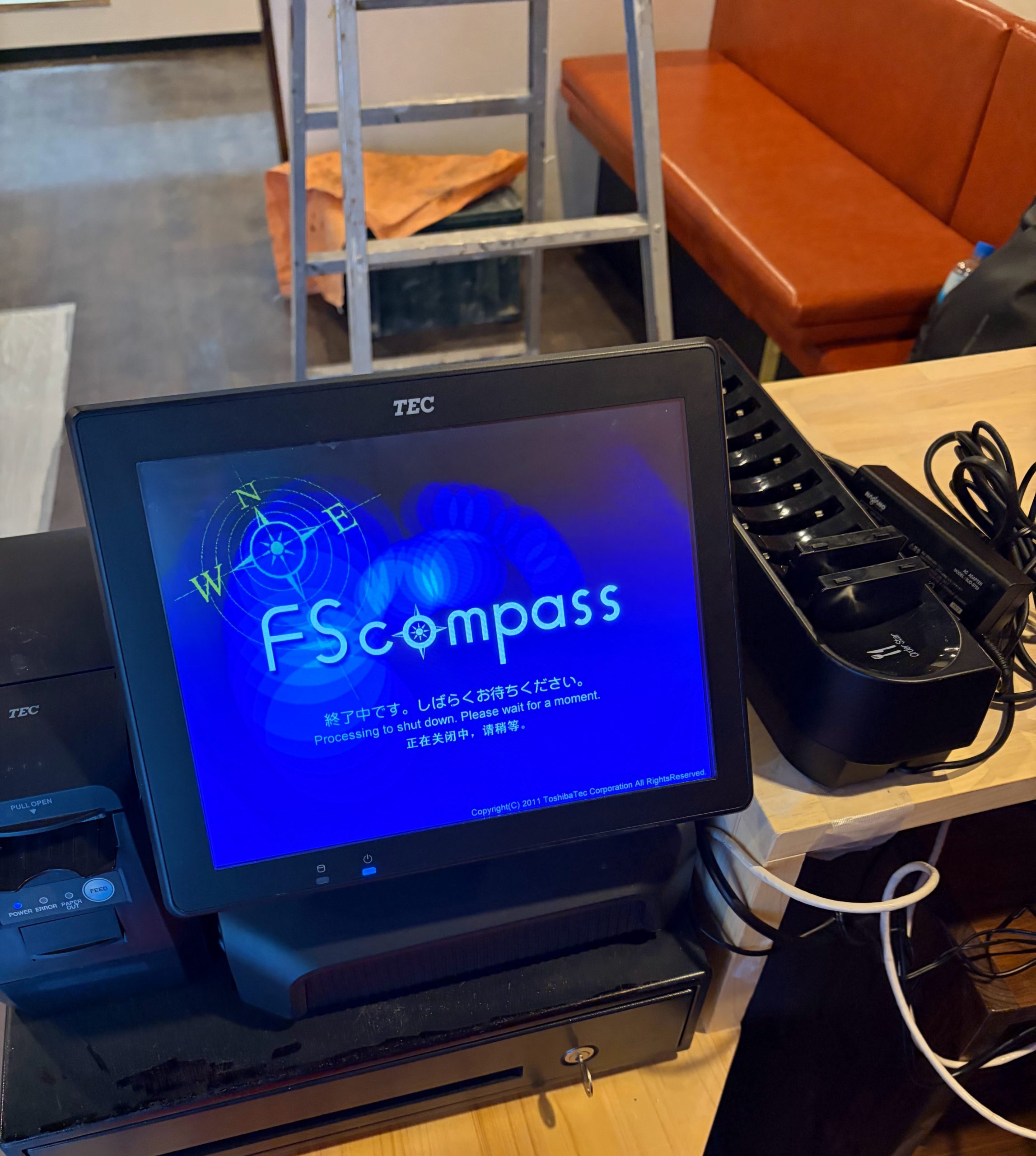 中古POSレジ納品致しました