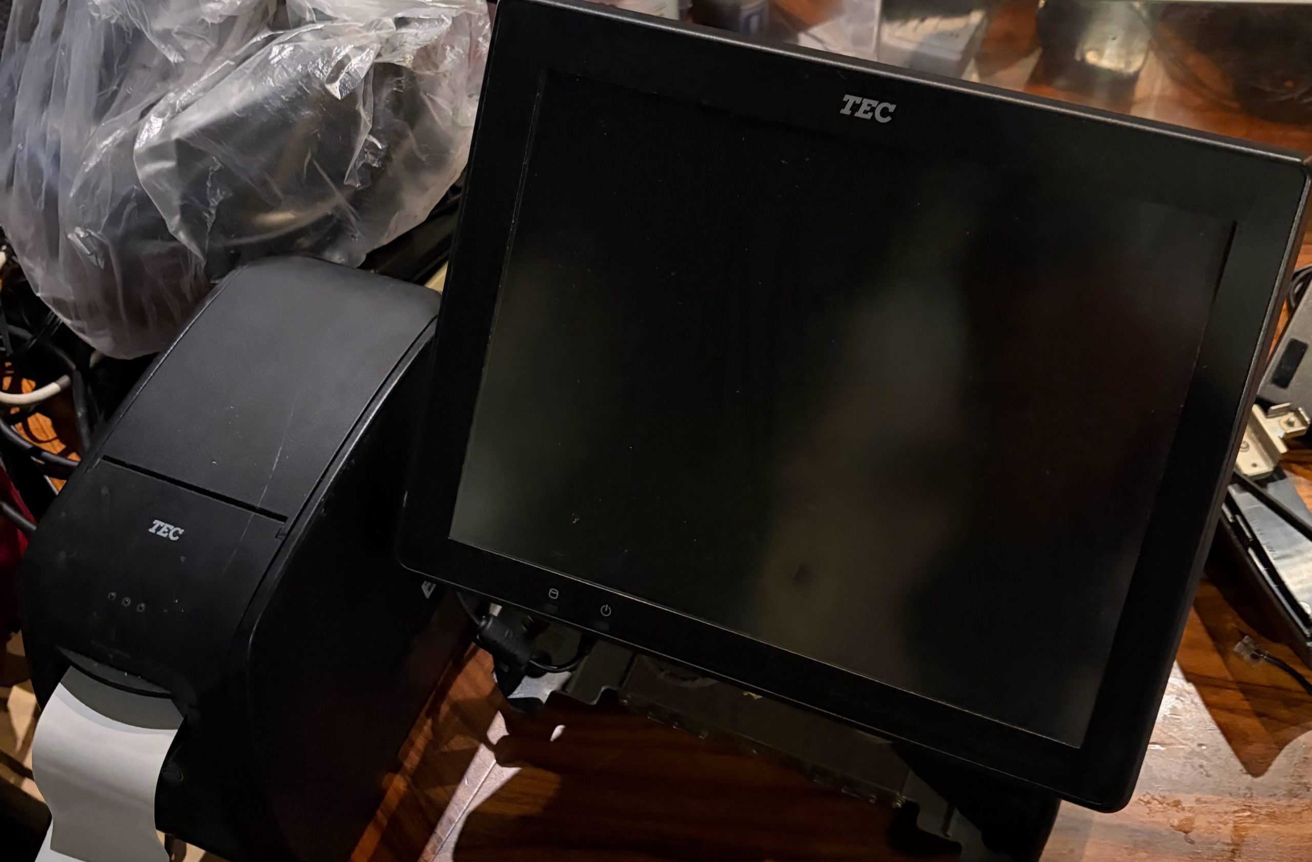 東芝テック POSレジ「QT-10」の動作確認をおこないました